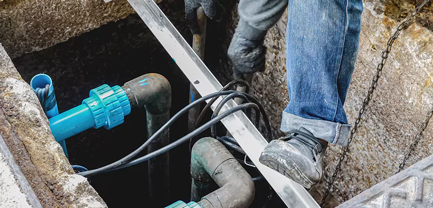 Zoeller Sewage Ejector Pump System in Mountlake Terrace