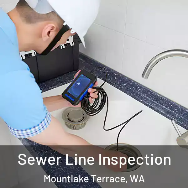  Sewer Line Inspection Mountlake Terrace, WA