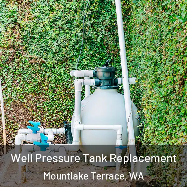  Well Pressure Tank Replacement Mountlake Terrace, WA